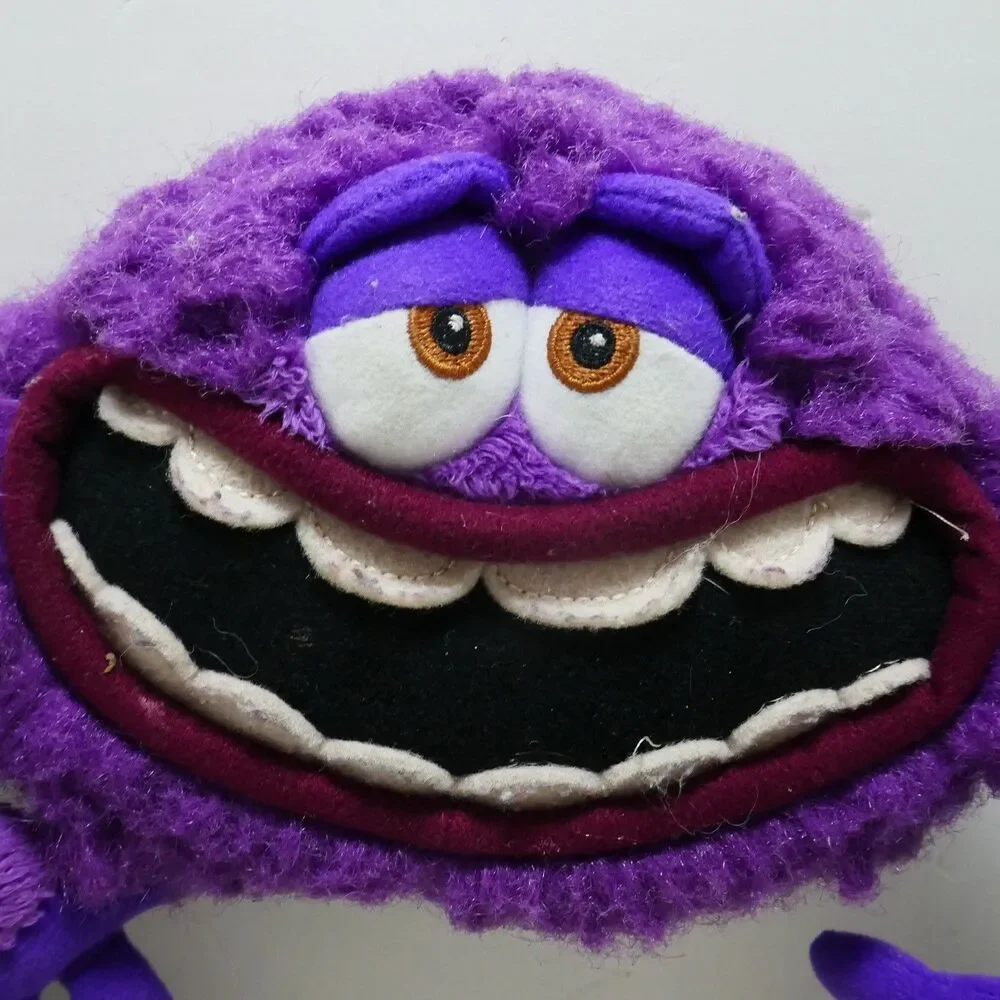 Disney Pixar Plush Monsters University ART- purple monster 12